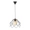 Pendul Kontes Negru 1xE27 60W