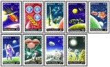 Romania 1972 - incheierea programului Apollo, serie neuzata