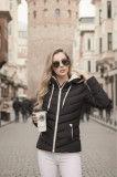 Hooded Winter Women's Short Puffer Jacket
