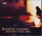 CD Readers Digest: Refrene celebre pentru fiecare ( 5 CD, ca noi )