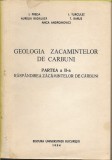 I. Preda, I. Turculet, A. Badaluta, T. Barus, S. Iordache, A. Androhovici - Geologia zacamintelor de carbuni, 1994, partile II, III si IV (2 vol.)