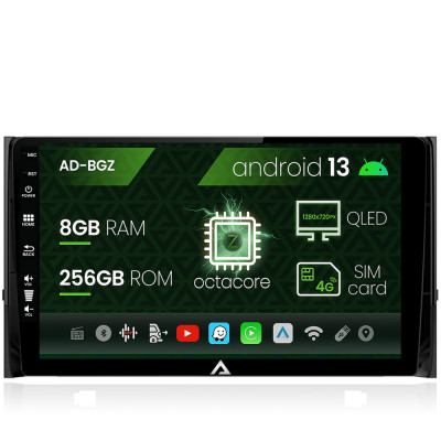 Navigatie Skoda Kodiaq, Android 13, Z-Octacore 8GB RAM + 256GB ROM, 10.1 Inch - AD-BGZ10008+AD-BGRKIT028 foto