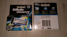 Gillette Mach 3 (set 8 rezerve) foto