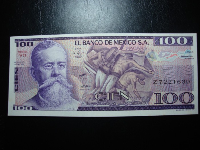 MEXIC 100 PESOSUNC 1982 UNC