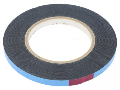 Banda de fixare W 9mm L 10m Thk 0.8mm dublu adezive acril 4234 PIANKOWA 0.8 MM 9MM-10M 4234-9MM-10M foto