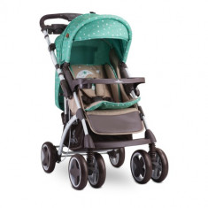 Carucior 2 in 1 Toledo, Colectia 2019 Green &amp;amp; Beige Moon Bear foto