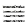 Set embleme Harman/Kardon pentru boxe, Bmw