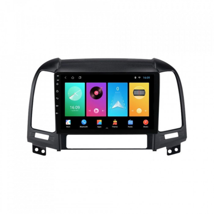 Navigatie dedicata cu Android Hyundai Santa Fe II 2006 - 2012, 2GB RAM, Radio