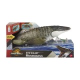 JURASSIC WORLD REBIRTH BITE N BLAST DINOZAUR MOSASAURUS INTERACTIV CU MISCARI