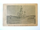 Rara! Constanta carte postala suvenir de la representatiile gimnastilor bulgari 1905