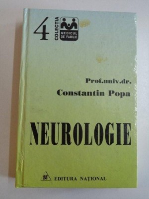 NEUROLOGIE de CONSTANTIN POPA , 1997 foto