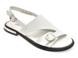 Cumpara ieftin Sandale GRYXX albe, 8951C55, din piele naturala