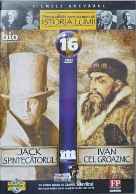 DVD FILM JACK SPINTECATORUL, IVAN CEL GROAZNIC-COLECTIV foto