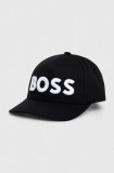 Cumpara ieftin BOSS șapcă culoarea negru, cu imprimeu 50502178