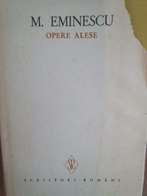 M. Eminescu - Opere alese (1973) foto