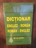 Dicționar rom&acirc;n-englez, englez-rom&acirc;n de uz școlar - Magdalena Damian