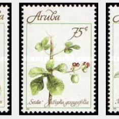 Aruba 1991 - Plante medicinale, serie neuzata