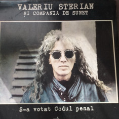 Valeriu Vali Sterian vinil vinyl "S-a votat Codul Penal"-1992 LP