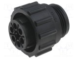 Conector circular mamă 7 pini fără contacte CPC Series 1 TE Connectivity