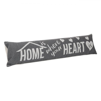 Protecție Anti Curent, Model Ecru Home, Gri, 90x20 cm, Poliester foto