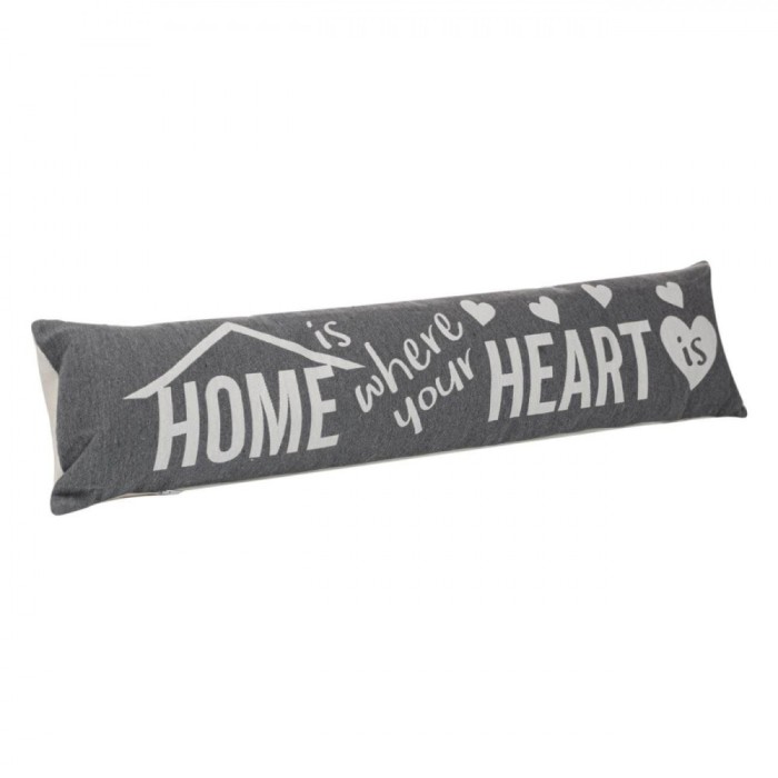 Protecție Anti Curent, Model Ecru Home, Gri, 90x20 cm, Poliester
