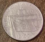 C50 - Moneda foarte veche - Italia - 100 lire - omagiala - 1981