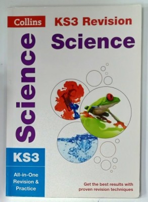 COLLINS KS3 REVISION , SCIENCE , REVISION GUIDE , by BYRON DAWSON and ELIOT ATTRIDGE , 2014 foto