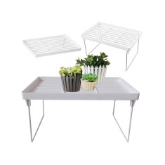 Sistem modular de rafturi suport pentru scurgere - organizator practic pentru bucatarie foto