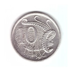 Moneda Australia 10 cents/centi 1992, stare buna, curata