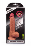 Cocoșul Pintenat - Dildo realist cu două straturi, 21.5 cm, Orion