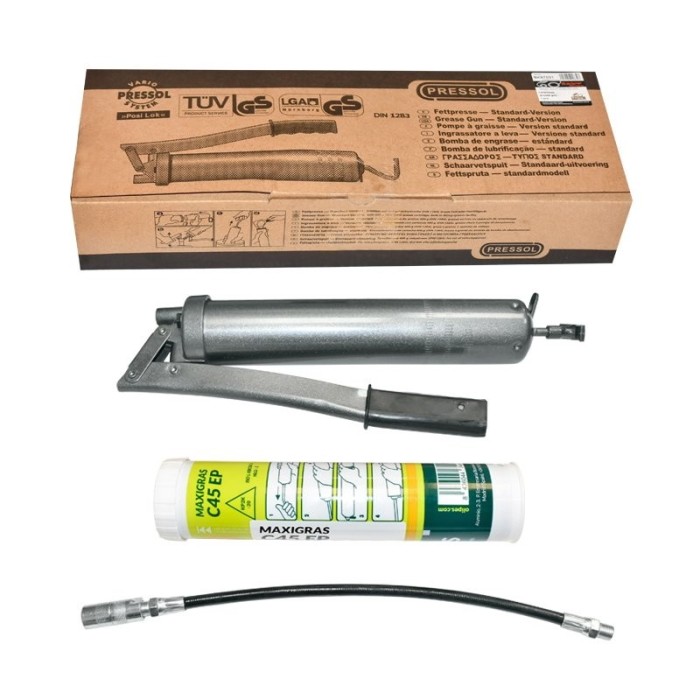 Pistol pentru gresat/tecalemit cu tub de vaselina /set