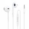 Casti cu fir XO, S31, Jack 3.5 mm, cu microfon, alb