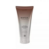 Masca pentru par coloranta tratament cu Keraguard Match Beautiful Brown Natural, 200ml, Sensido