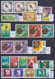 Lot filatelic Sport / Mongolia (Jocuri Olimpice de Iarnă &amp; Vară) - A991