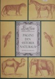Cumpara ieftin Pagini din &quot;Istoria Naturala&quot; Buffon - Carte Anticariat