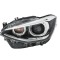 Far Bmw Seria 1 (F20), 08.2011-06.2015, montare fata, stanga, bi-xenon; cu lumini de zi tip LED; D1S+LED+PY21W; electric; fara modul LED; fara bec xe