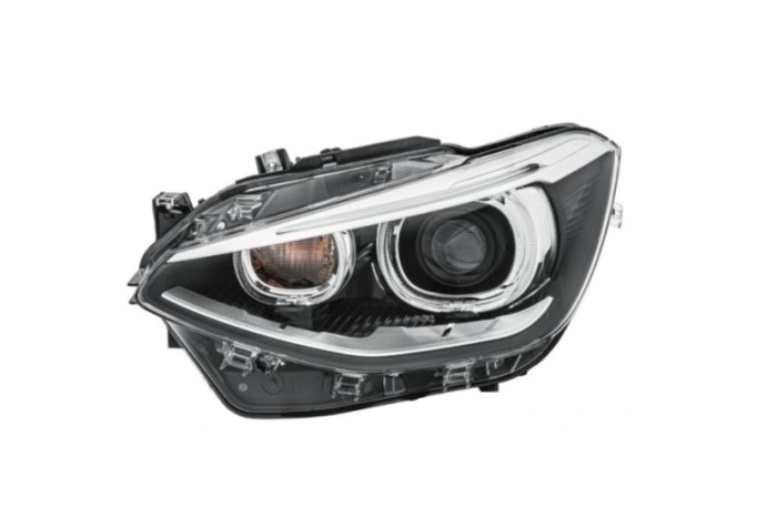 Far Bmw Seria 1 (F20), 08.2011-06.2015, montare fata, stanga, bi-xenon; cu lumini de zi tip LED; D1S+LED+PY21W; electric; fara modul LED; fara bec xe