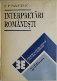 Interpretari romanesti. Studii de istorie economica si sociala &ndash; P. P. Panaitescu