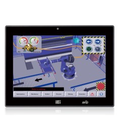 Sistem POS All In One Refurbished IEI AFL3-12A-BT, Procesor CELERON J1900, Memorie RAM 8 Gb DDR3, SSD 64 Gb, Touchscreen, Webcam, Wireless, Ecran 12 i