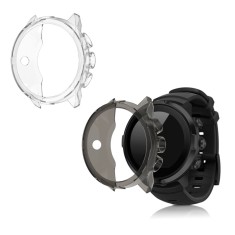 Set 2 Huse pentru Suunto 9 / 9 Baro / Spartan Sport Wrist HR, kwmobile, Silicon, Transparent / Gri, 52665.03