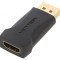 Adaptor DisplayPort la HDMI Negru