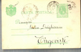 AX 204 CP VECHE-D-REI AMELIA DRAGHICEANU -TARGOVISTE DE LA BUCURESTI -CIRC.1903, Circulata, Printata