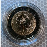 2 EURO 2024 ESTONIA ( ALBASTREA ) IN CAPSULA