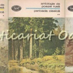 Antologie De Poezie Rusa. Perioada Clasica I-III - Antologie: Tatiana Nicolescu