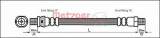 Conducta / cablu frana FORD MONDEO II (BAP) (1996 - 2000) METZGER 4112507