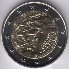 FINLANDA moneda 2 euro comemorativ 2022_Erasmus, UNC