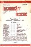 INSEMNARI IESENE ANUL IV, VOL.IX - NR.3, 1 MARTIE 1939-M. SADOVEANU, M. CODREANU, GR.T. POPA SI COLAB.-338571