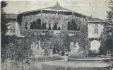 CP746N Băile Buziaș, Hotelul Parc și bazar, carte poștală, Circulata, Printata