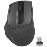 A4TECH FG30 Grey , Mouse gaming wireless 2.4 GHz, optic 2000 DPI, 6 butoane, negru gri