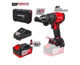 Masina de gaurit cu percutie cu acumulator RDP-YBID20, 20 V, 4 Ah, 60 Nm, Raider 030263